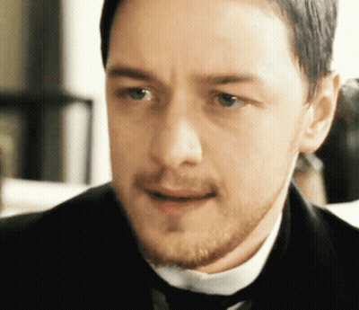 Man With Beard In Black Suit And Tie GIF