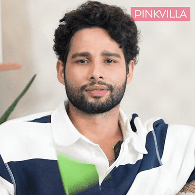 Man With Beard In Blue And White Striped Shirt GIF