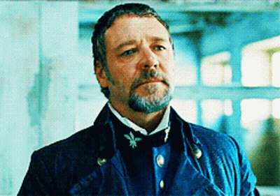 Man With Beard In Blue Jacket With Buttons GIF