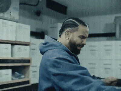 Man With Beard In Blue Jacket GIF
