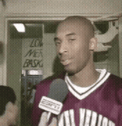 Man With Beard In Blue Jersey GIF