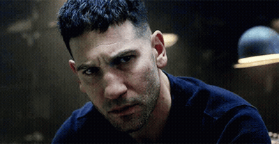 Man With Beard In Blue Shirt GIF