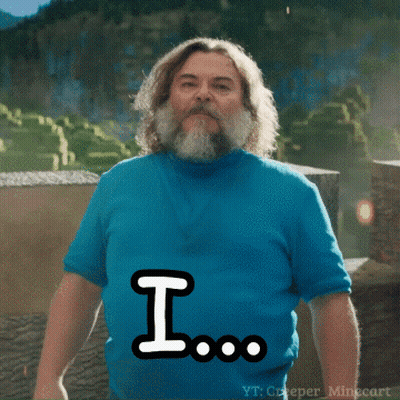 Man With Beard In Blue Shirt Says I Am Your Father GIF