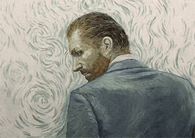 Man With Beard In Blue Suit GIF