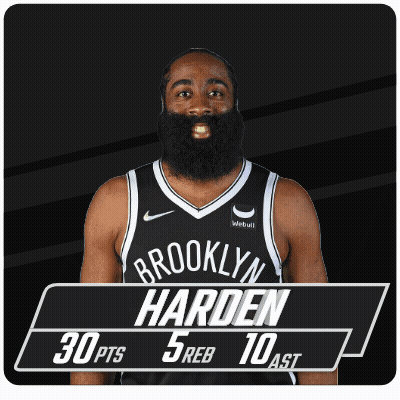 Man With Beard In Brooklyn Jersey GIF