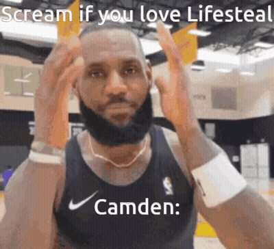 Man With Beard In Camden Tank Top GIF