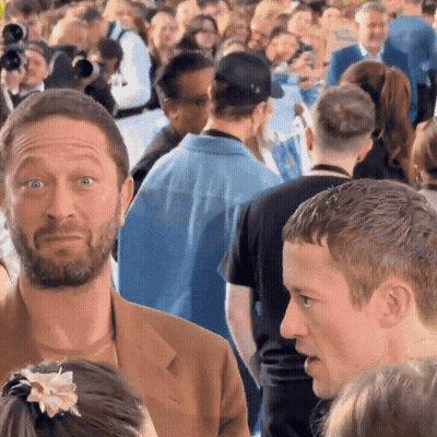 Man With Beard in Crowd