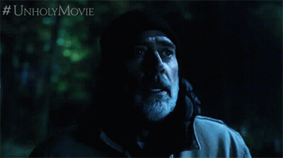 Man With Beard In Darkness #UnholyMovie GIF