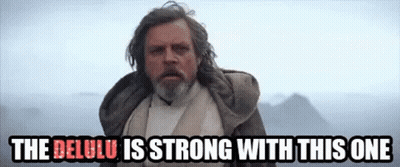 Man With Beard In Desert Saying The Belulu Is Strong GIF