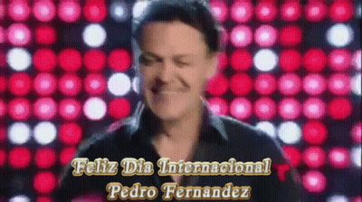 Man With Beard In Front Of TV Saying Spiel Und Spass GIF