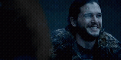 Man With Beard In Fur Coat Smiling Close Up GIF