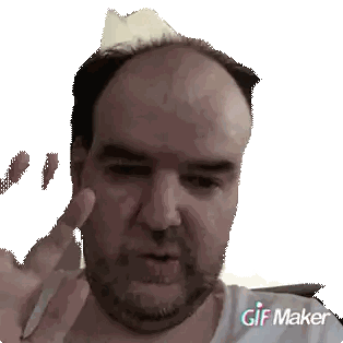 Man With Beard In GIF Maker Sticker