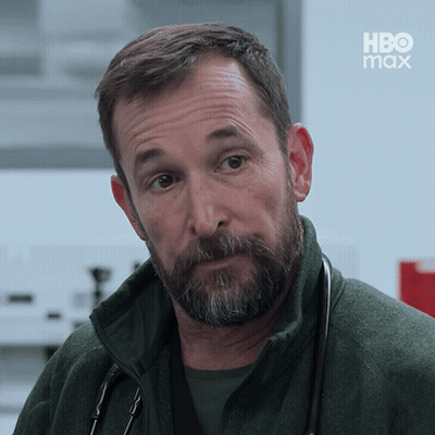 Man With Beard In Green Jacket And Stethoscope HBO Max GIF