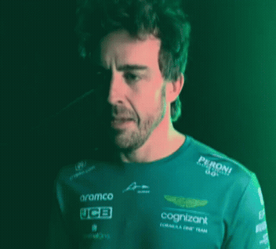 Man With Beard In Green Peroni Shirt GIF