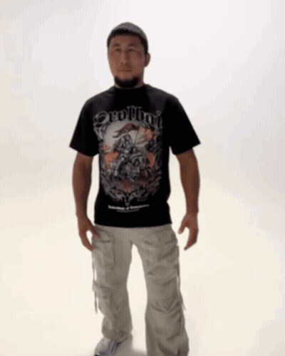 Man With Beard In Hat Says You Are Now Being Rizzed By Oralbai GIF