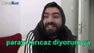 Man With Beard In Hooded Jacket Says Parayi Kiricaz Diyorum Ya GIF