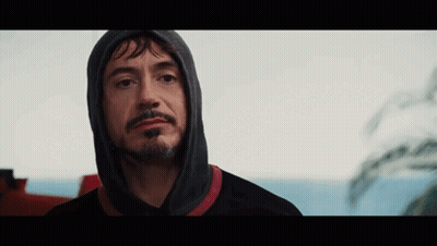 Man With Beard In Hoodie GIF