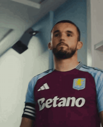 Man With Beard In Purple Betano Jersey GIF