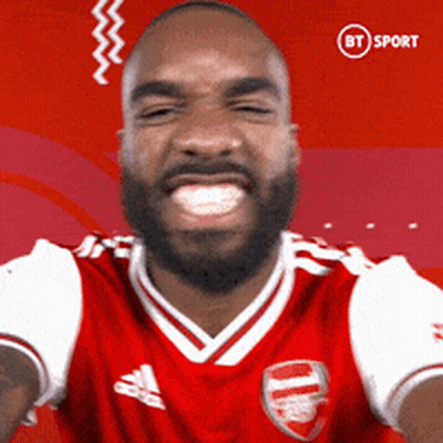 Man With Beard In Red Adidas Shirt GIF