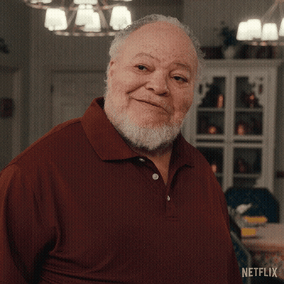 Man With Beard In Red Classy Shirt GIF