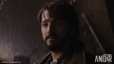 Man With Beard In Star Wars Ad GIF