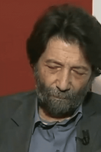 Man With Beard In Suit And Blue Shirt GIF