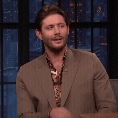 Man With Beard In Suit And Scarf GIF