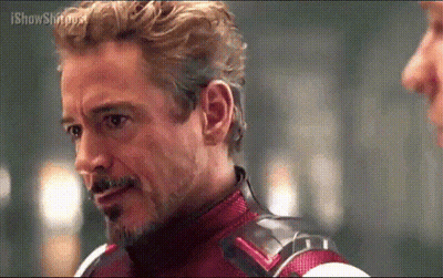 Man With Beard In Superhero Costume GIF