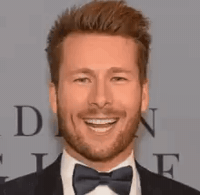 Man With Beard In Tuxedo And Bow Tie GIF