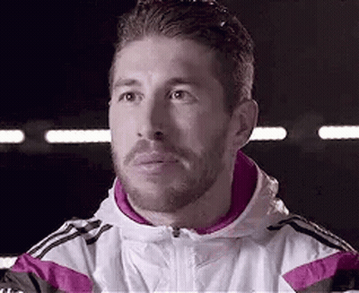 Man With Beard In White And Pink Jacket GIF