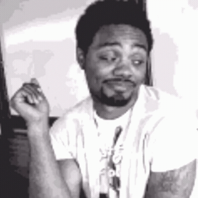 Man With Beard In White Shirt GIF