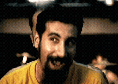 Man With Beard In Yellow Shirt GIF