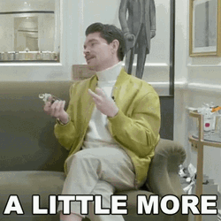 Man With Beard Just A Little More GIF