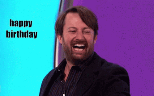 Man With Beard Laughing GIF
