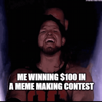Man With Beard Laughing In Meme Contest GIF