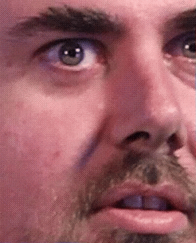 Man With Beard Looking At Camera GIF