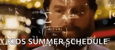 Man With Beard Looking At Math Equations GIF