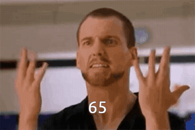 Man With Beard Making Funny Face 65 GIF