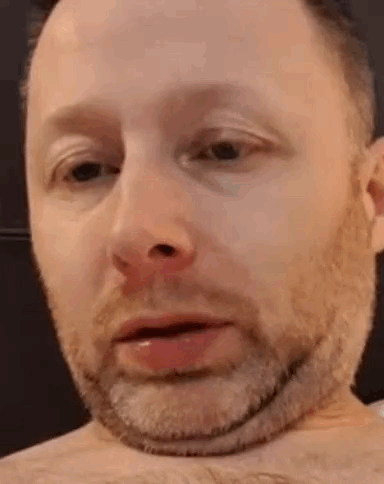 Man With Beard Making Funny Face GIF