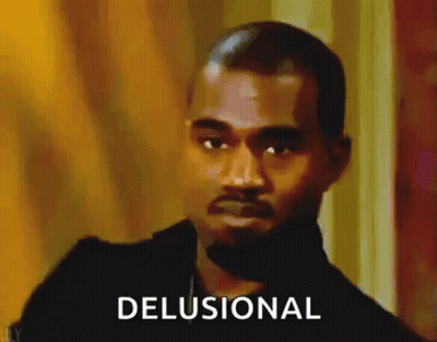 Man With Beard Making Funny Face Delusional GIF