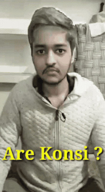 Man With Beard Making Funny Face GIF