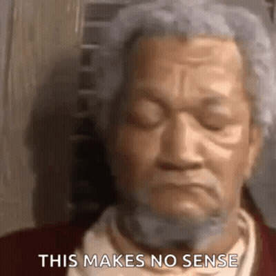Man With Beard Making Funny Face Eyes Closed This Makes No Sense GIF