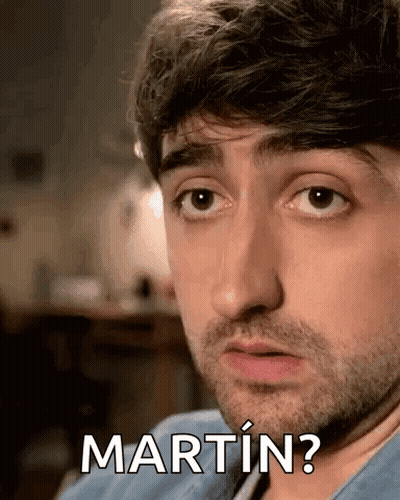 Man With Beard Making Funny Face Martin GIF