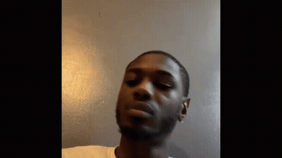 Man With Beard Making Funny Face GIF