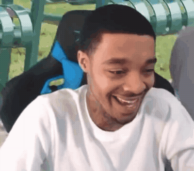 Man With Beard Making Funny Face Saying No No Of Course Not GIF