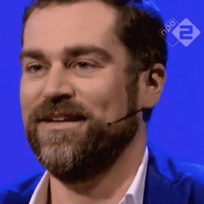 Man With Beard Microphone NPO GIF