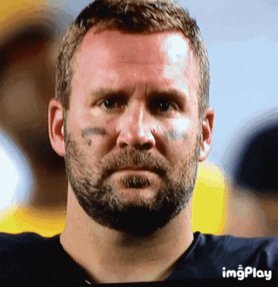 Man With Beard On Yellow Background GIF