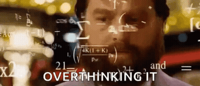 Man With Beard Overthinking Equations GIF