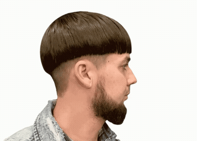 Man With Beard Saying A-Mish GIF