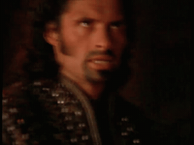 Man With Beard Saying Don't Tempt The Fates GIF